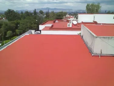 Impermeabilización de azotea con membrana acrílica